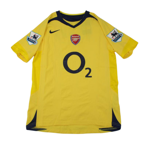 Arsenal Auswärts Gelb 05/06 "Henry" Nº14