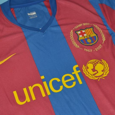 Barcelona Heim 07/08 "Messi" Nº 19