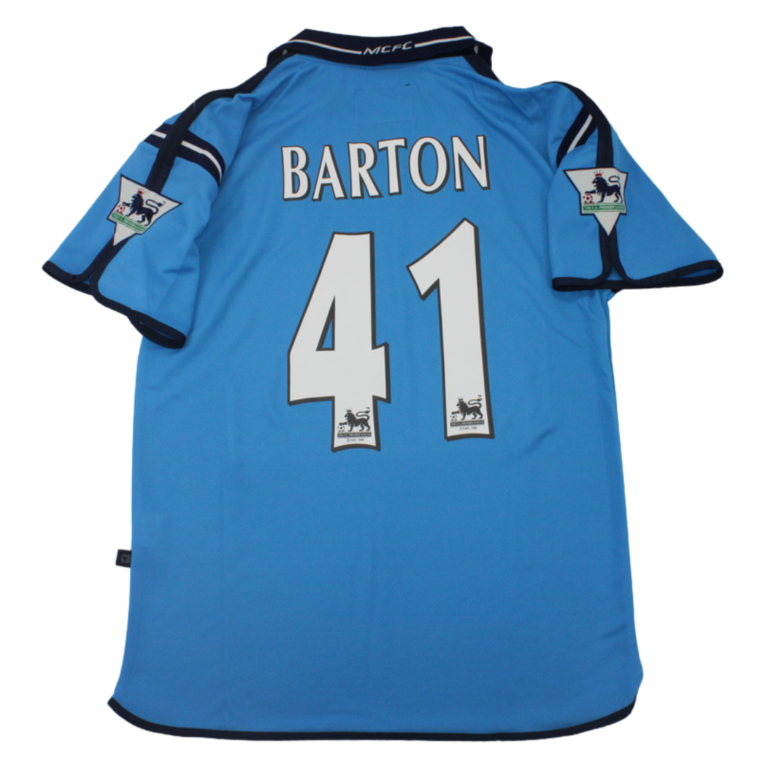 Manchester City Heim 02/03 "Barton" Nº 41