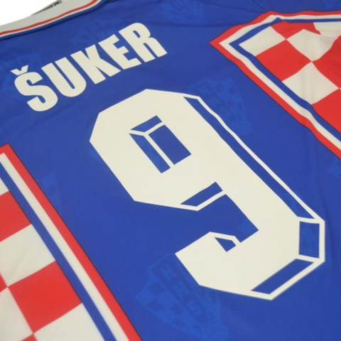 Kroatien Auswärts WM Version 1998 "Šuker" N°9