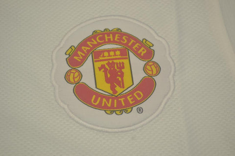 Manchester United Auswärts Weiß 08/09 "Vidic" Nº 15