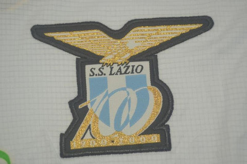 Lazio Auswärts Hundertjahrfeier Version Langarm 99/00 "Nedved" Nr.18