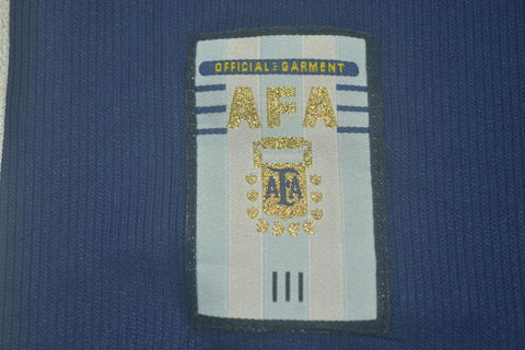 Argentinien Auswärts 1998 "Ortega" Nr.10