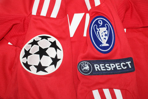Real Madrid Auswärts Alternative Rot Langarm 11/12 "Ronaldo" Nº 7
