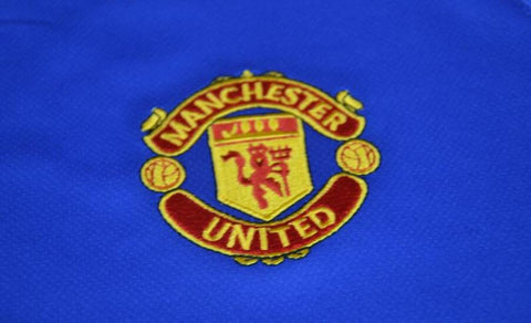 Manchester United Blau Auswärts Langarm 02/03 "Beckham" Nº7