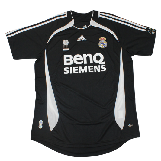 Real Madrid Auswärts Alternative 06/07 "De La Rot" Nº 27