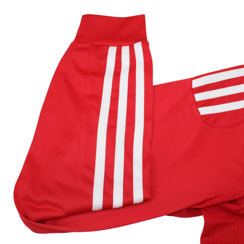 Real Madrid Auswärts Alternative Rot Langarm 11/12 "Ronaldo" Nº 7