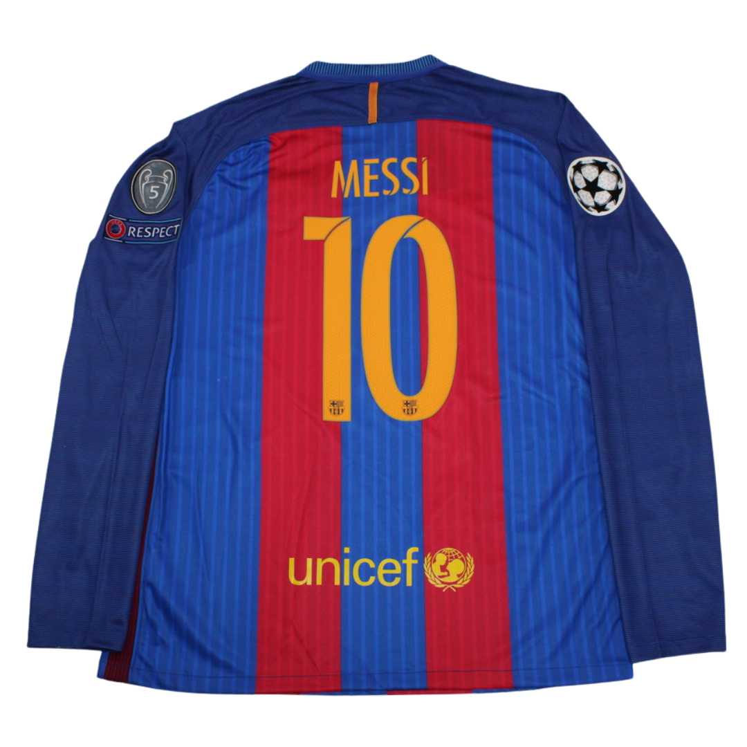 Barcelona Heim Langarm 16/17 "Messi" Nº 10