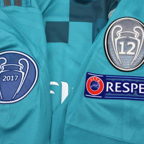 Real Madrid Auswärts Thrid Langarm 17/18 "Ronaldo" Nº 7