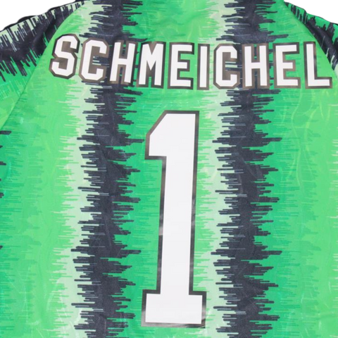 Manchester United Black Grün TW Langarm 90/92 "Schmeichel" Nº 1