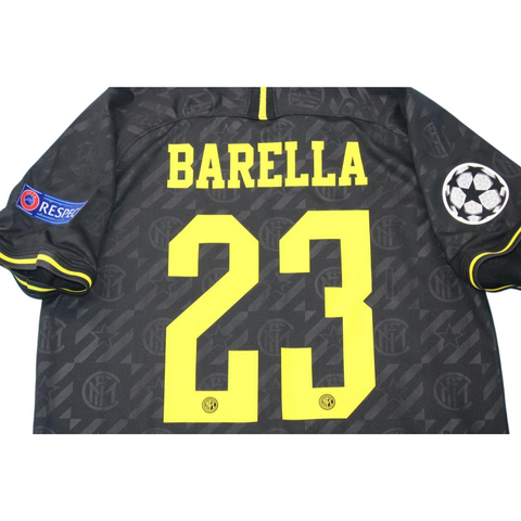 Internazionale Alternative Black UCL Version 19/20 "Barella" Nr.23