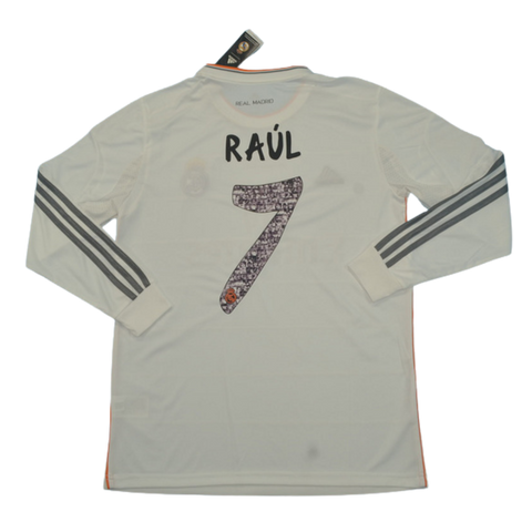Real Madrid Heim Langarm Heimnaje Raúl Version "Raúl" Nº 7