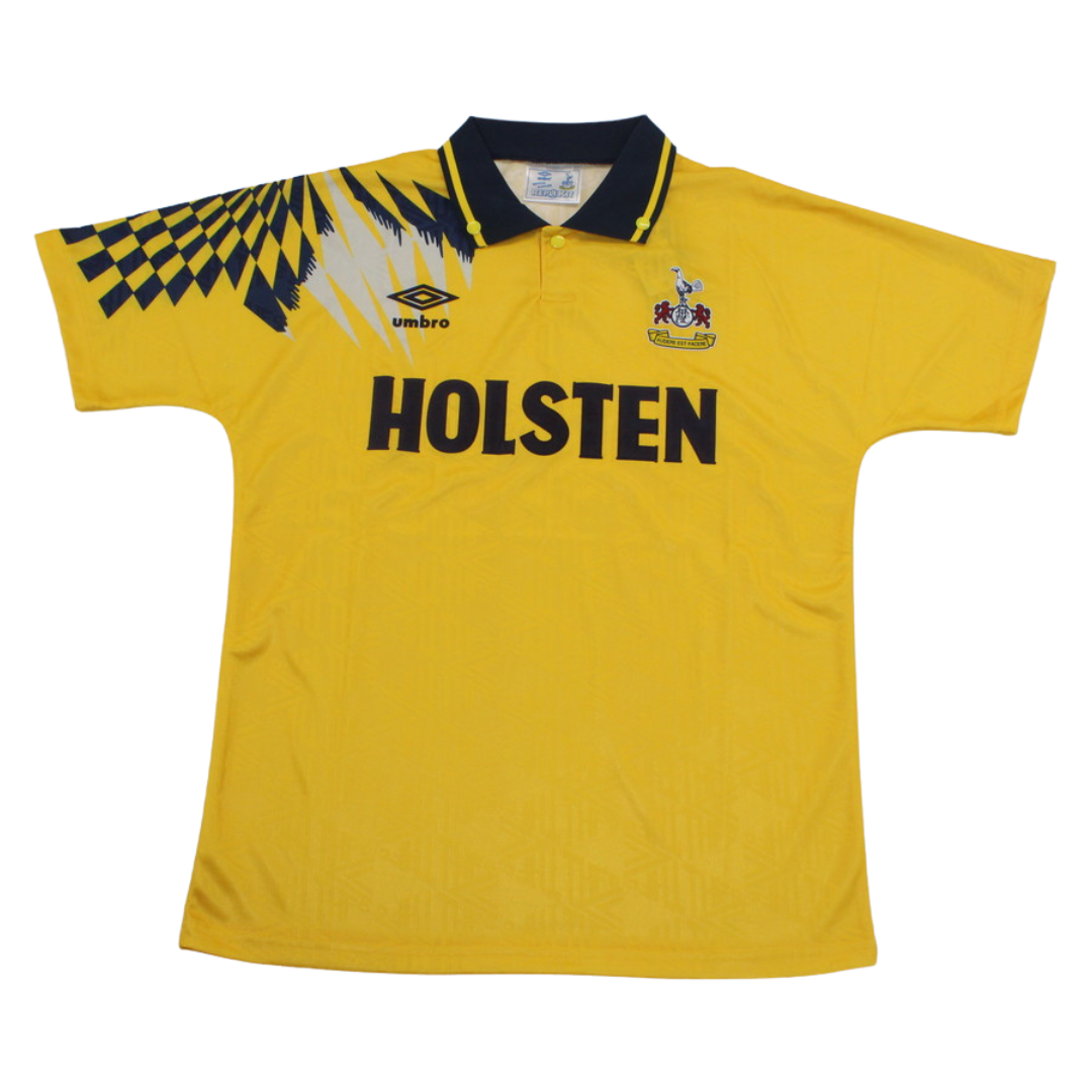 Tottenham Auswärts Gelb 92/95