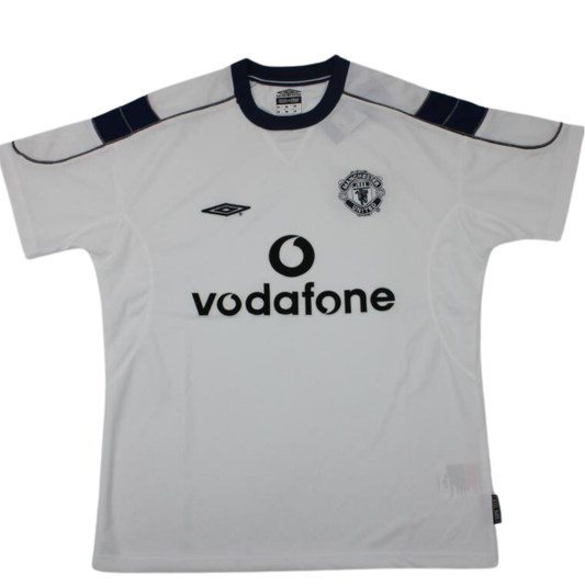 Manchester United Weiß Auswärts 99/00 "Beckham" Nº7