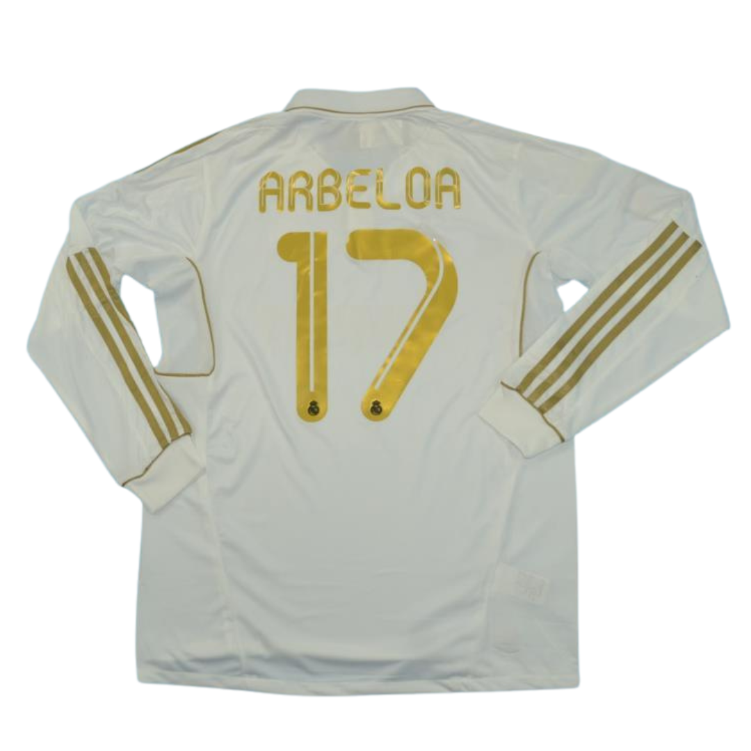 Real Madrid Heim Langarm 11/12 "Arbeloa" Nº 17