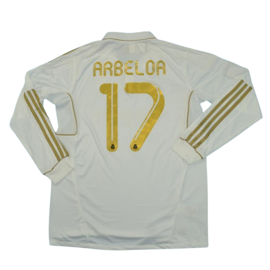 Real Madrid Heim Langarm 11/12 "Arbeloa" Nº 17
