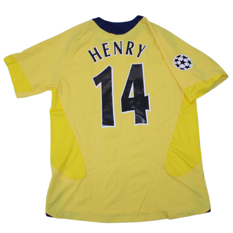 Arsenal Auswärts Gelb 05/06 "Henry" Nº14
