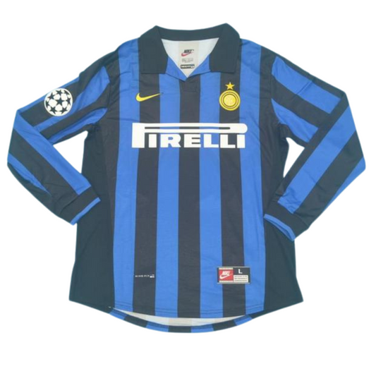 Internazionale Heim UCL Version Langarm 98/99 "Ronaldo" Nr.9