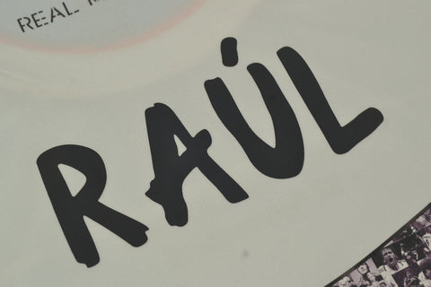 Real Madrid Heim Langarm Heimnaje Raúl Version "Raúl" Nº 7