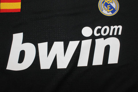 Real Madrid Auswärts Alternative Black 08/09 "Sneijder" Nº 10