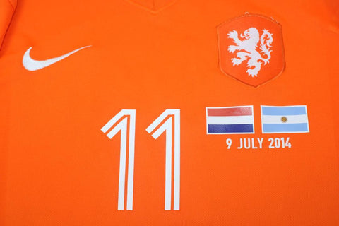 Niederlande Heim Spielerversion WM 2014 "Robben" Nr.11