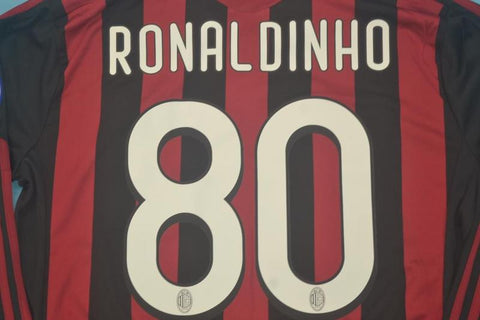 Milan Heim Langarm 09/10 "Ronaldinho" Nr.80
