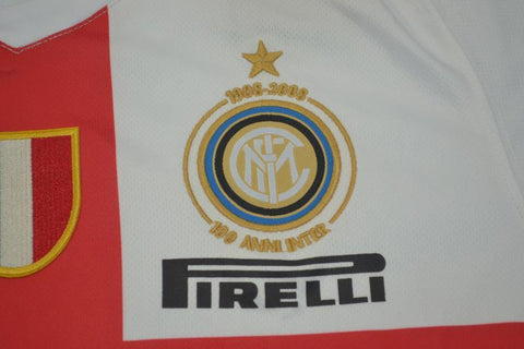 Internazionale Auswärts Weiß 07/08 "J.Zanetti" Nr.4