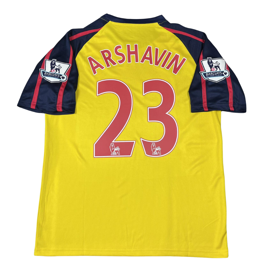 Arsenal Auswärts Gelb 08/09 "Arshavin" Nº 23