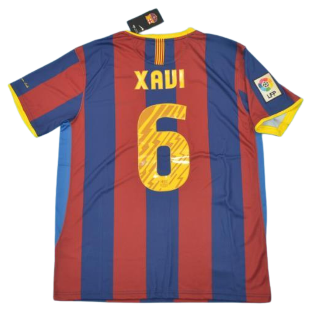 Barcelona Liga Version Jerseys 10/11 "Xavi" Nº 6