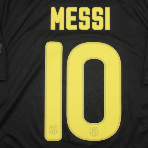 Barcelona Auswärts Black 11/12 "Messi" Nº 10