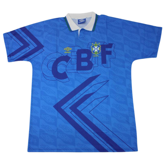 Brasilienien Auswärts Blau 1992