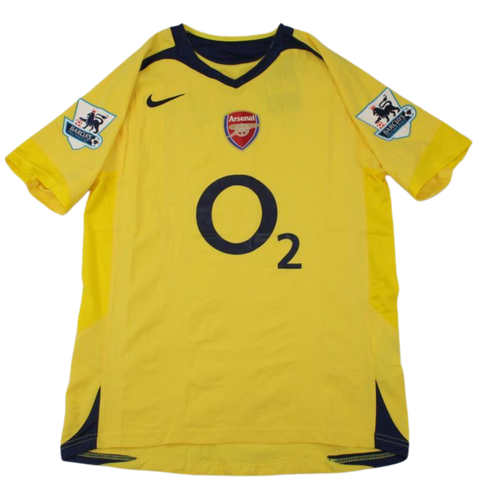 Arsenal Auswärts Gelb 05/06 "Henry" Nº 14