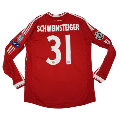 FC Bayern München Heim UCL Final 12/13 Langarm "Schweinsteiger" Nr.31