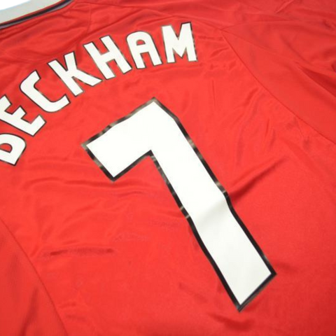 Manchester United UCL Final Langarm 99 "Beckham" Nº 7