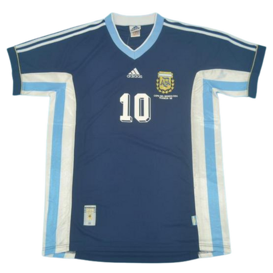 Argentinien Auswärts 1998 "Ortega" Nr.10