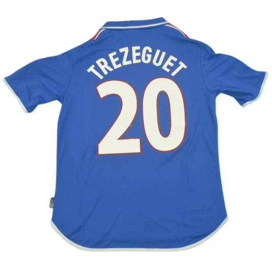 Frankreich Heim Final Version UEFA Europameisterschaft 2000 "Trezeguet" N°20