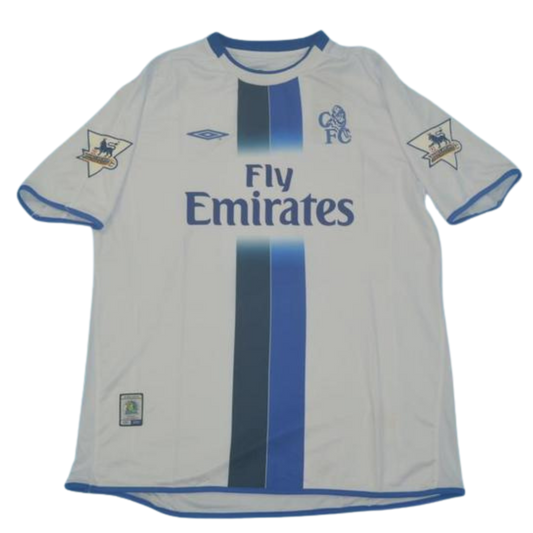 Chelsea Auswärts Weiß 03/05 "Lampard" Nº 8
