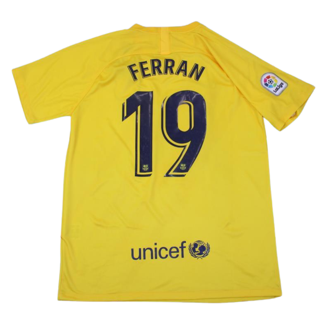Barcelona Auswärts Gelb 19/20 "Ferran" Nº 19