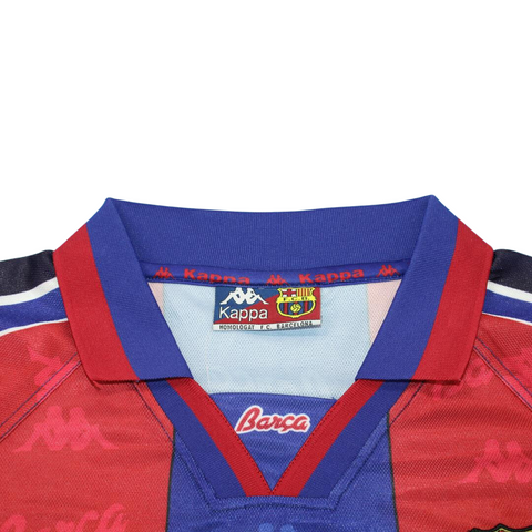 Barcelona Heim 96/97 "Puyol" Nr.28