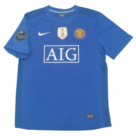 Manchester United Auswärts Blau 08/09 "Ronaldo" Nº 7