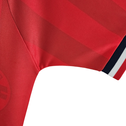 Norwegen Heim WM 98/99 Rot "T.A Flo" Nr.9