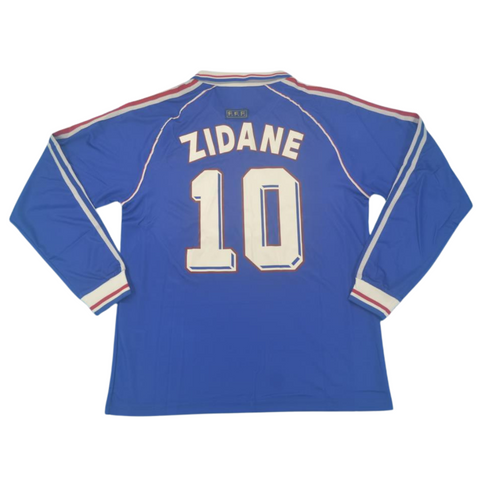 Frankreich Heim Langarm 1998 "Zidane" N°10