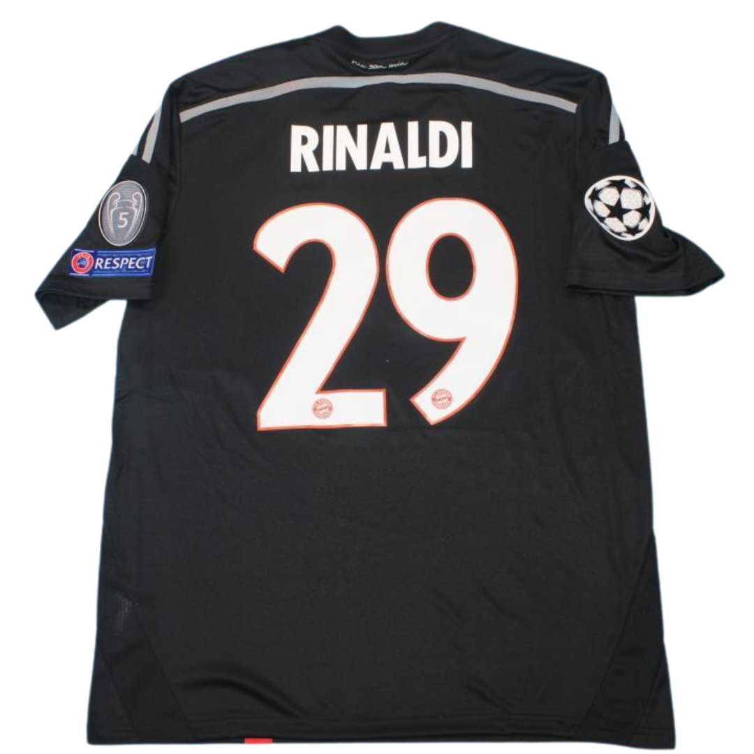 FC Bayern München Auswärts Black UCL Version 14/15 "Rinaldi" Nr.29
