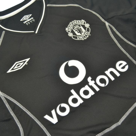 Manchester United TW Black Langarm 00/02 "Barthez" Nº 1