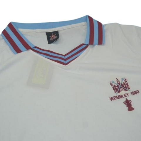 West Ham Auswärts Weiß 1980