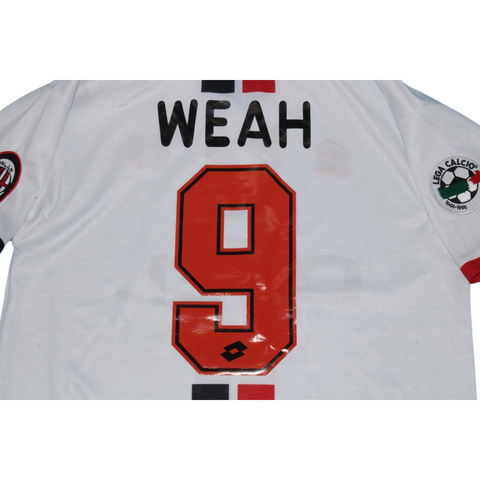 Milan Auswärts Weiß 95/96 "Weah" Nr.9