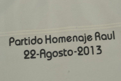 Real Madrid Heim Langarm Heimnaje Raúl Version "Raúl" Nº 7