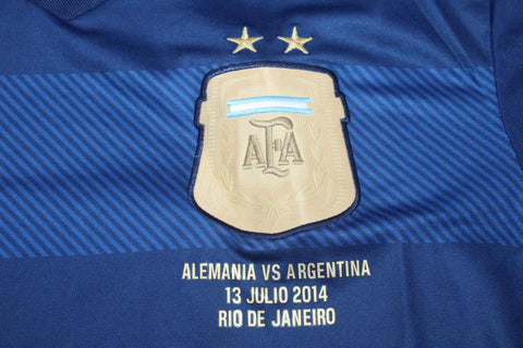 Argentinien Auswärts WM Finale Version Langarm 2014 "Messi" Nr.10