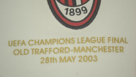 Milan UCL Final 02/03 "Maldini" Nr.3
