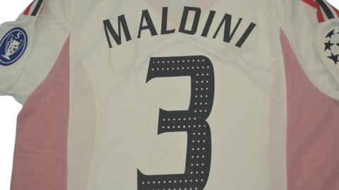 Milan UCL Final 02/03 "Maldini" Nr.3